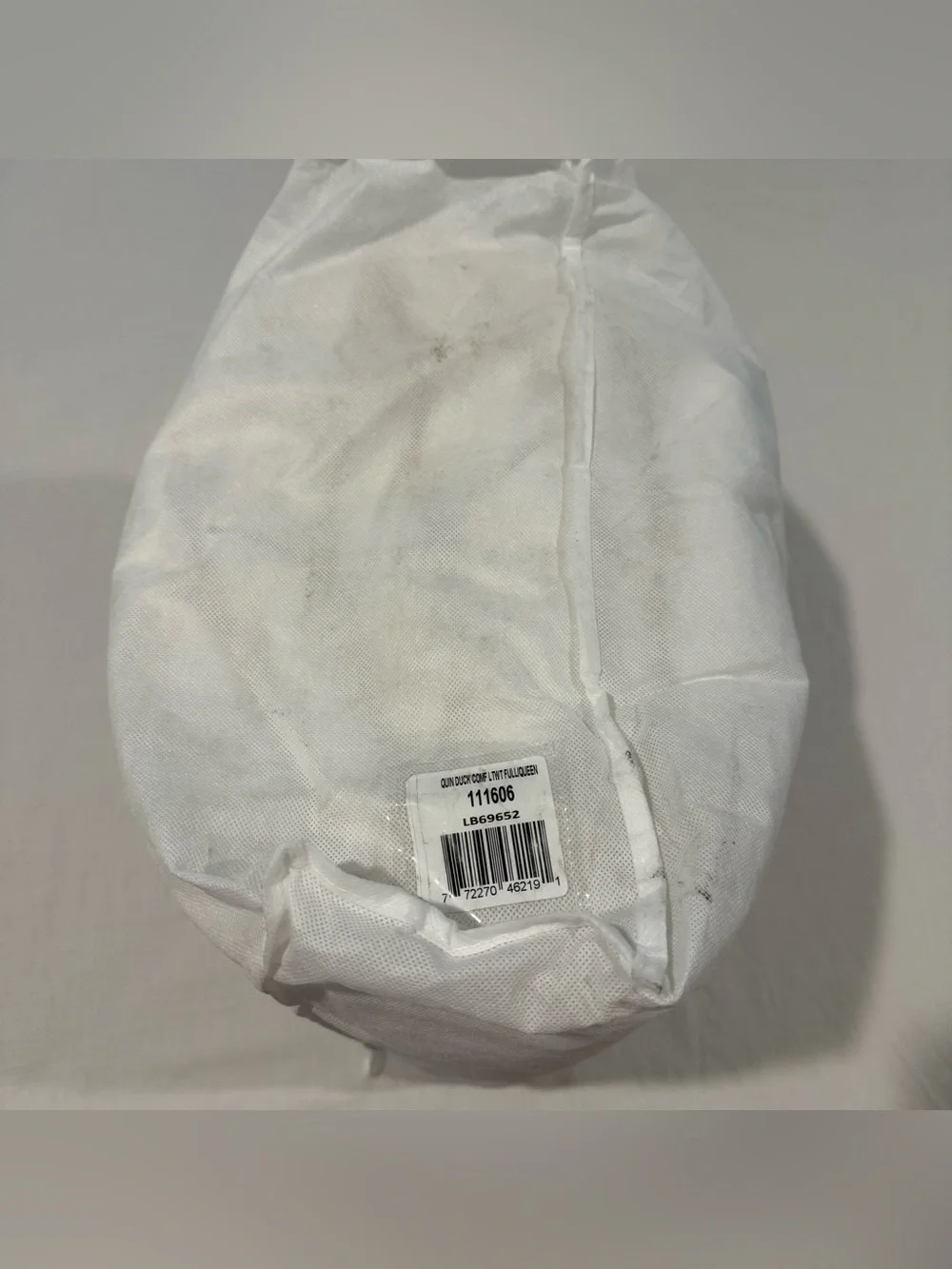 New Quince Premium Duck Down Duvet Insert Comforter Full/Queen Lightweight $184